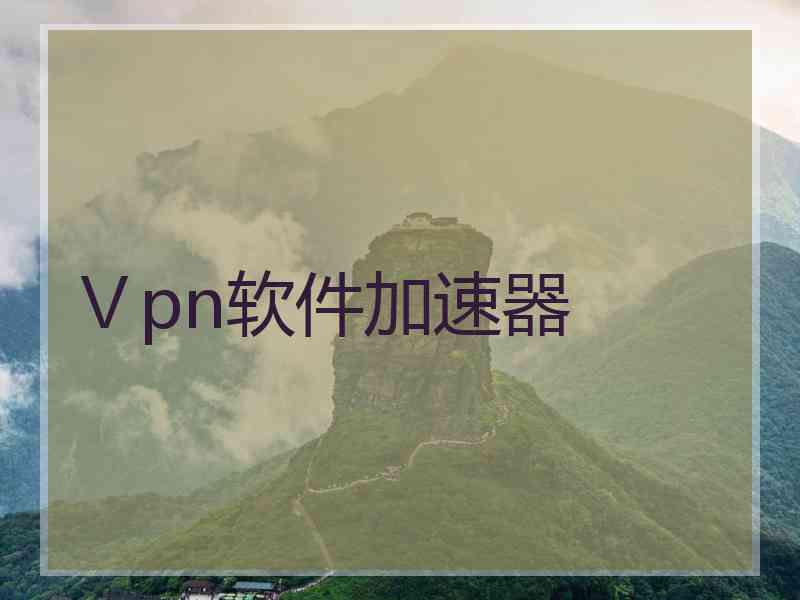 Ⅴpn软件加速器