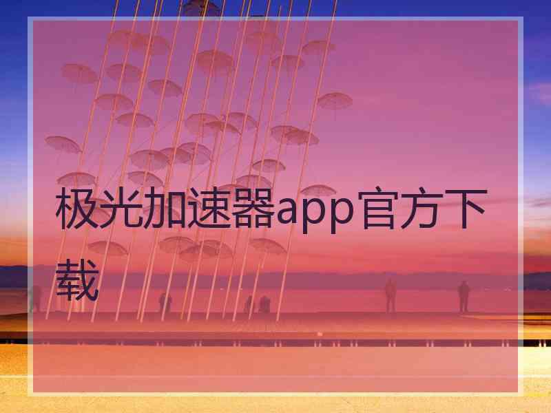 极光加速器app官方下载