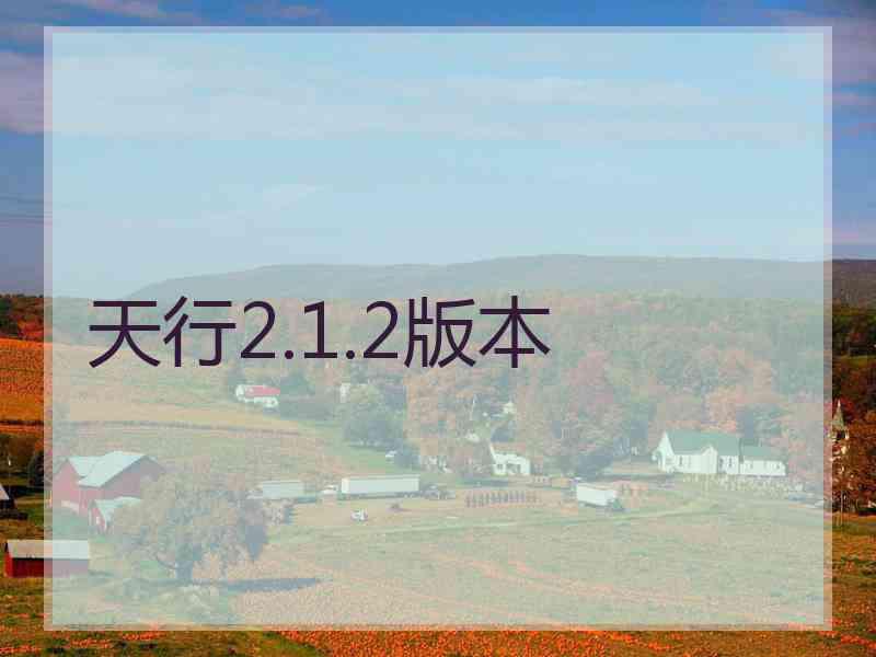 天行2.1.2版本