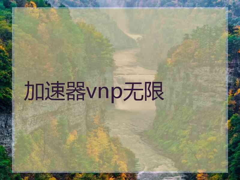 加速器vnp无限