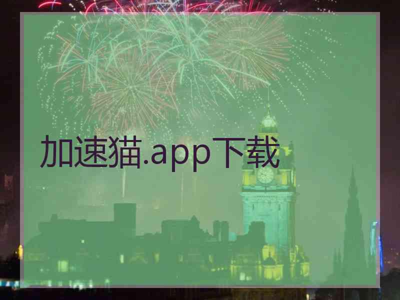 加速猫.app下载