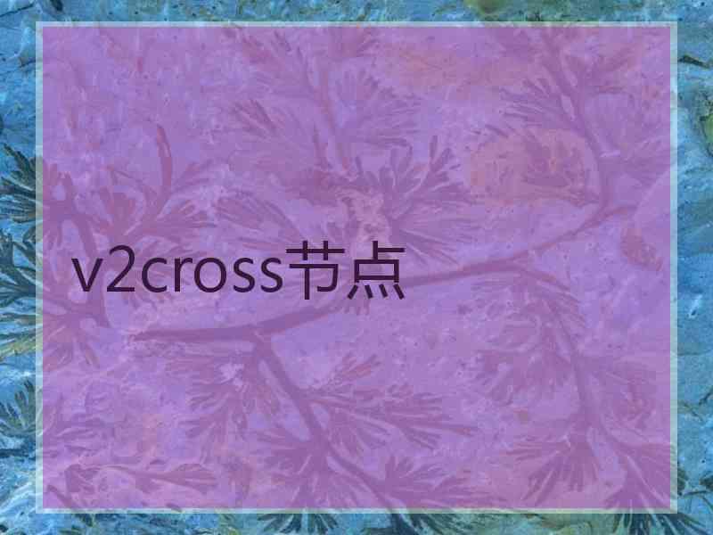 v2cross节点