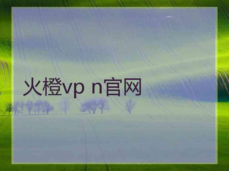 火橙vp n官网